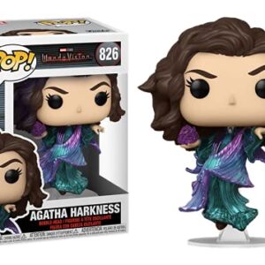 Agatha Harkness Pop #826 Pop TV: Wanda Vision Vinyl Figure (Bundled with EcoTek Protector to Protect Display Box)