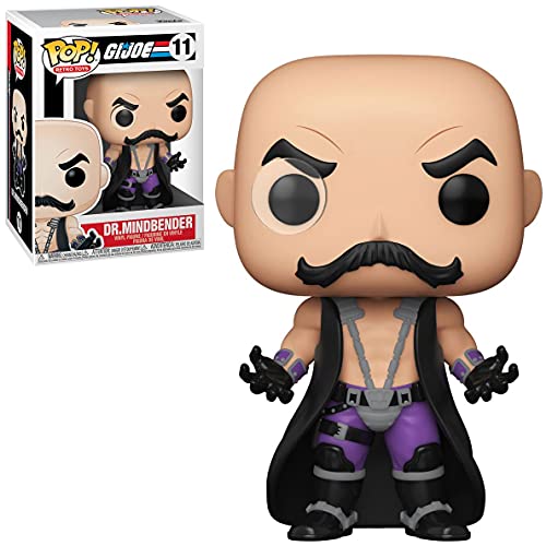 POP Retro Toys: G.I. Joe - Dr. Mindbender Funko Vinyl Figure (Bundled with Compatible Box Protector Case)