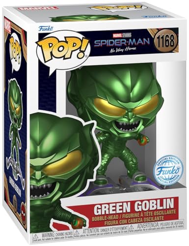 Pop! Marvel: Spider-Man: No Way Home - Green Goblin Special Edition Metallic Exclusive #1168 (Regular)