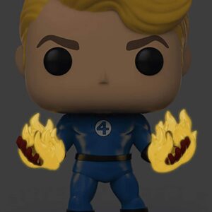 Pop! Marvel: Fantastic Four- Human Torch Glow-in-The-Dark Standard