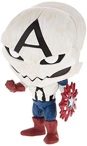 Funko Pop Marvel Venom Poison Captain America #856 Special Edition Vinyl Figure