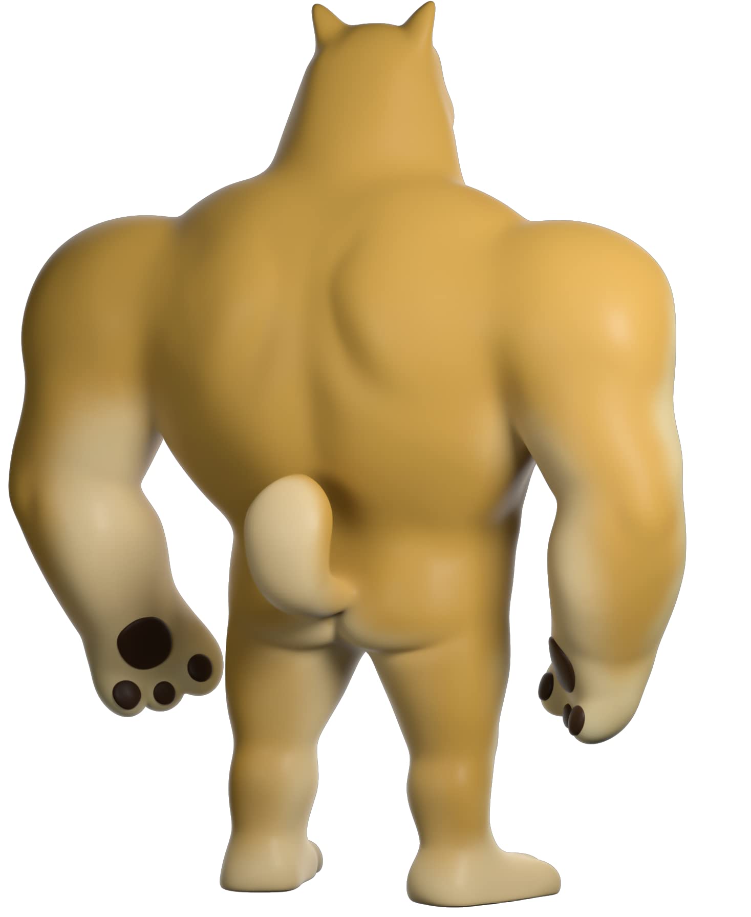 You Tooz Swole Doge 5' Tan Vinyl Figurine - Meme Collection