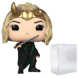 Funko Pop! Marvel: Loki - Sylvie (Bundled with Ecotek Pop Protector)