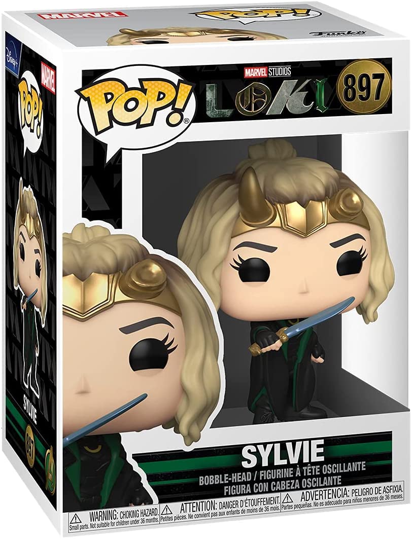 Funko Pop! Marvel: Loki - Sylvie (Bundled with Ecotek Pop Protector)