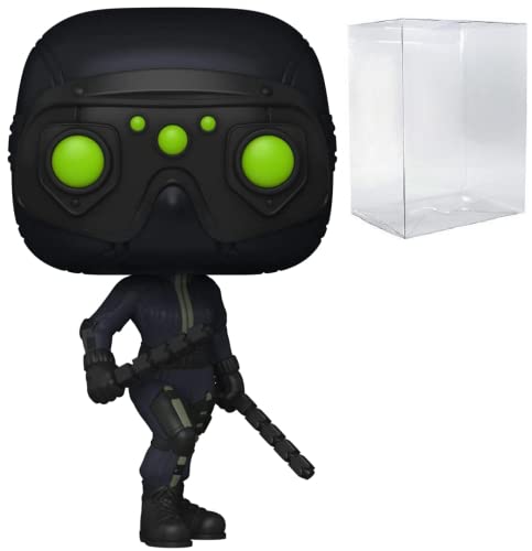 POP Marvel: Hawkeye - Yelena Belova [Black Widow] Limited Edition Chase Funko Vinyl Figure (Bundled with Compatible Box Protector Case)