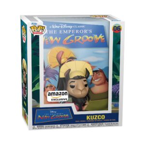 funko pop! vhs cover: disney - emperor's new groove, amazon exclusive