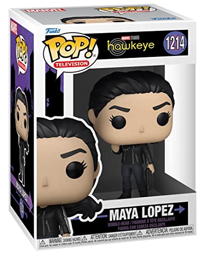 POP Marvel: Hawkeye - Echo (Maya Lopez) Funko Vinyl Figure (Bundled with Compatible Box Protector Case)