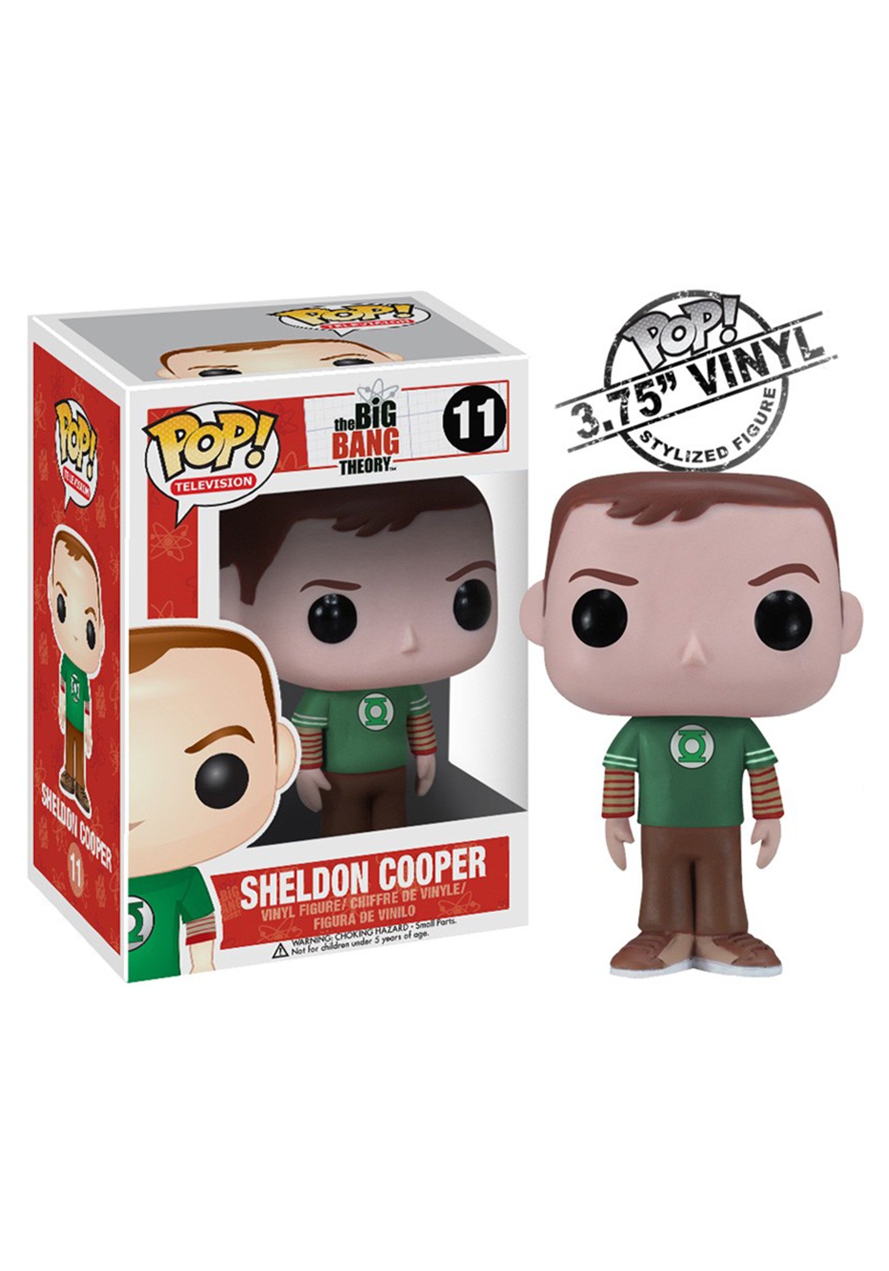 Funko POP Television: Sheldon Cooper Green Lantern Vinyl Figure