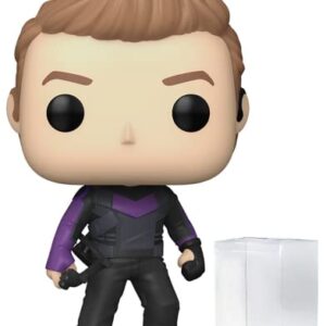 POP Marvel: Hawkeye - Hawkeye (Clint Barton) Funko Vinyl Figure (Bundled with Compatible Box Protector Case)