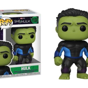 POP Marvel: [She Hulk] Attorney at Law - Smart Hulk Funko Vinyl Figure (Bundled with Compatible Box Protector Case), Multicolor, 3.75 inches