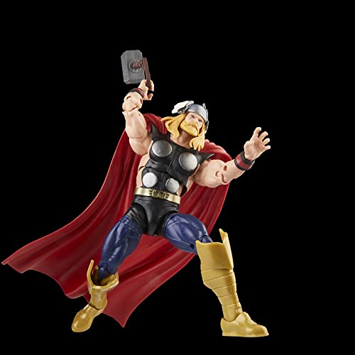 Marvel Legends Series Thor vs Destroyer, Avengers 60th Anniversary Collectible 6-Inch Action Figures, 5 Accessories