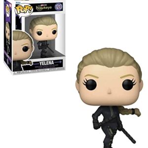 POP Marvel: Hawkeye - Yelena Belova [Black Widow] Funko Vinyl Figure (Bundled with Compatible Box Protector Case)