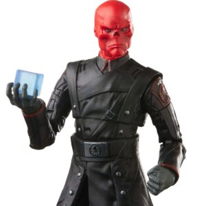 Marvel Legends Series MCU Disney Plus Red Skull What If Series Action Figure 6-inch Collectible Toy, 1 Accessory and 1 Build-A-Figure Part