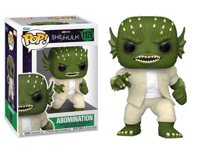 POP Marvel: Attorney at Law - Abomination Funko Vinyl Figure (Bundled with Compatible Box Protector Case), Multicolor, 3.75 inches