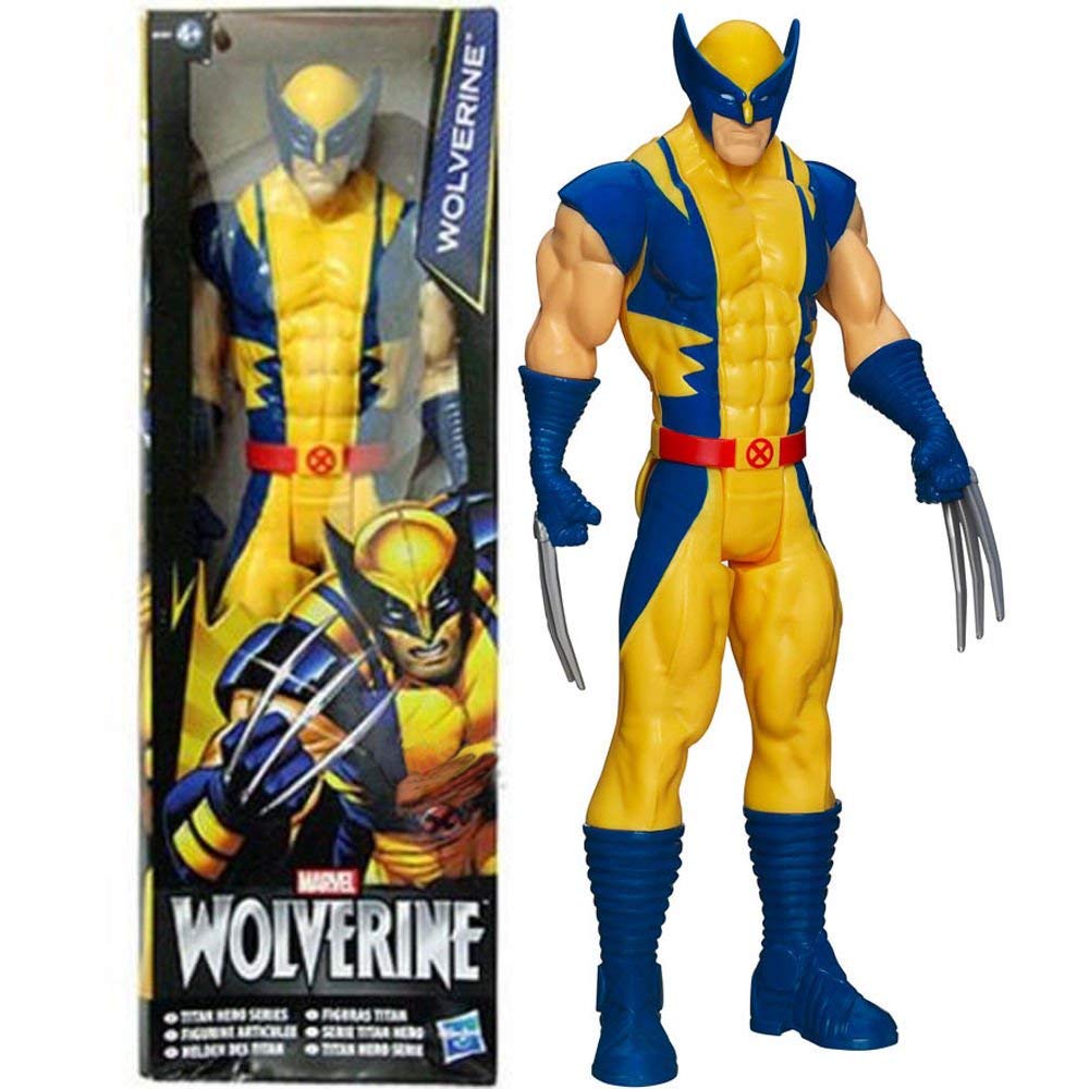 Marvel Titan Hero Series Wolverine 12 Inch, Thor Action Figure