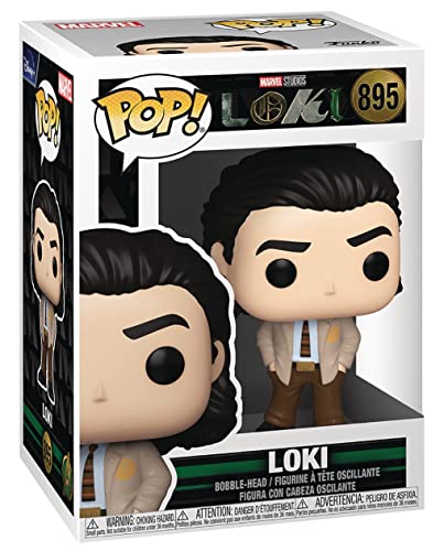 POP Marvel: Loki - Loki in Suit Funko Vinyl Figure (Bundled with Compatible Box Protector Case)