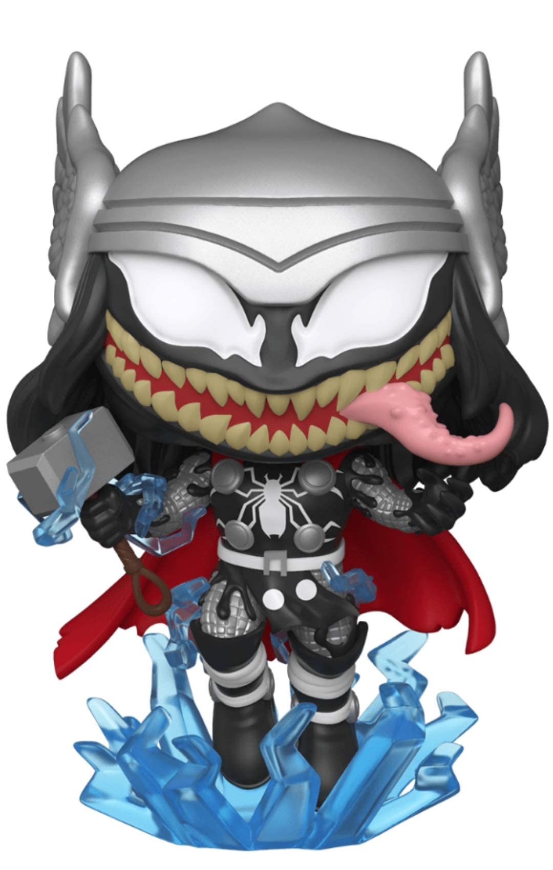 Funko Pop! Marvel: Venomized Thor #703 Exclusive with Chalice Collectibles Pop Protector Case