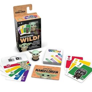 Funko Something Wild! Star Wars The Mandalorian with Grogu Pocket Pop! Card Game for 2-4 Players Ages 6 and Up