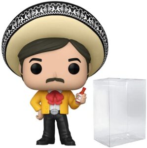 pop ad icons: tapatio - tapatio man funko pop! vinyl figure (bundled with compatible pop box protector case), multicolored, 3.75 inches