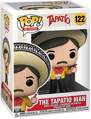 POP Ad Icons: Tapatio - Tapatio Man Funko Pop! Vinyl Figure (Bundled with Compatible Pop Box Protector Case), Multicolored, 3.75 inches