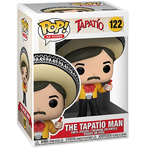 POP Ad Icons: Tapatio - Tapatio Man Funko Pop! Vinyl Figure (Bundled with Compatible Pop Box Protector Case), Multicolored, 3.75 inches