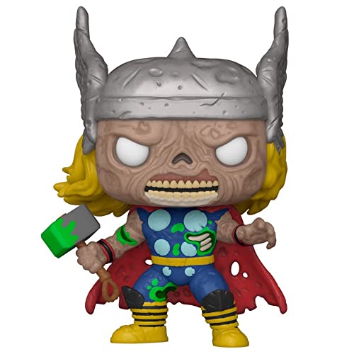 Funko POP Marvel Zombies #787 - Thor Zombie - Glow in The Dark Special Edition Figure 55646 - Marvel Figure