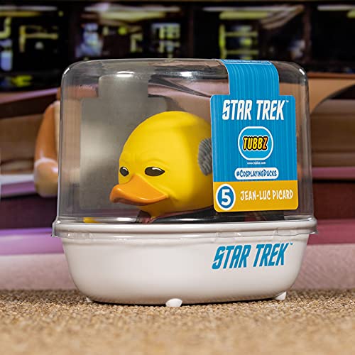 TUBBZ Jean-Luc Picard Collectible Vinyl Rubber Duck Figure – Official Star Trek Merchandise – Sci-Fi TV, Movies & Video Games