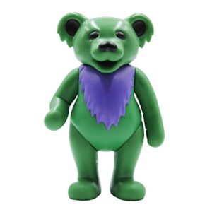 Super7 Grateful Dead Dancing Bear - 3.75" Grateful Dead Action Figure with Peg Stand Accessory Classic Music Collectibles and Retro Toys