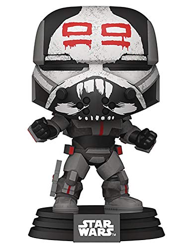 POP Star Wars: Clone Wars - Wrecker Funko Vinyl Figure (Bundled with Compatible Box Protector Case), Multicolor, 3.75 inches