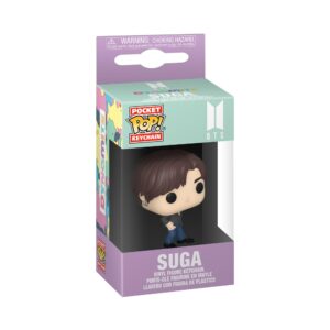 funko pop keychain: bts - dynamite - suga, multicolor