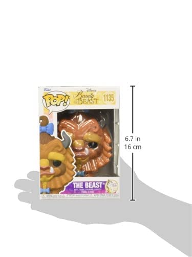 Funko POP Disney: Beauty and The Beast - Beast with Curls, Multicolor, (57585)