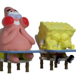 Youtooz Whats Funnier Than 24, 4" inch Vinyl Figure, Collectible Spongebob and Patrick from Funny Internet Meme What's Funnier Than 24 by Youtooz Spongebob Squarepants Collection