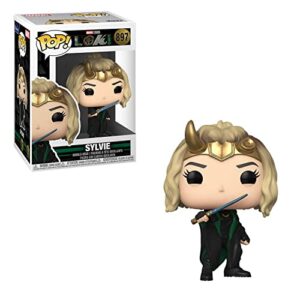 POP Marvel: Loki - Sylvie Funko Pop! Vinyl Figure (Bundled with Compatible Pop Box Protector Case), Multicolored, 3.75 inches