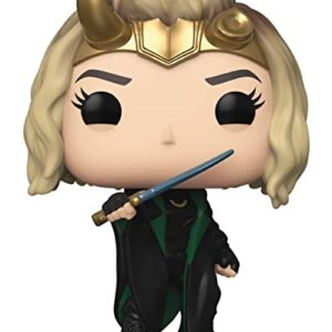 POP Marvel: Loki - Sylvie Funko Pop! Vinyl Figure (Bundled with Compatible Pop Box Protector Case), Multicolored, 3.75 inches