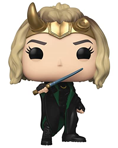 POP Marvel: Loki - Sylvie Funko Pop! Vinyl Figure (Bundled with Compatible Pop Box Protector Case), Multicolored, 3.75 inches