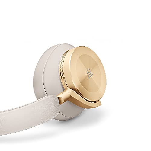 Bang & Olufsen Beoplay H95 Premium Comfortable Wireless Active Noise Cancelling (ANC) Over-Ear Headphones with Protective Carrying Case, Gold Tone