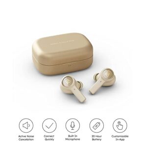 Bang & Olufsen Beoplay EX - Wireless Bluetooth Earphones with Microphone and Active Noise Cancelling, waterproof, 20 hours of Playtime