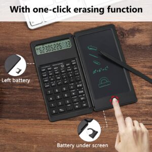 DISOUR Scientific calculators,10 Digit LCD Display Desktop Calculators, Comes with a 6 inch Writing Tablet for High School, College and Office Business…