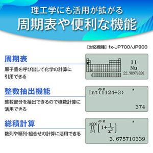 Casio scientific calculator FX-JP900-N high-definition Japanese display function and function more than 700