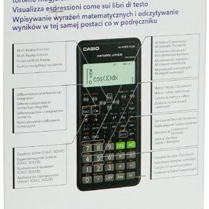 Casio Fx-570Es Plus 2 Scientific Calculator with 417 Functions, Black