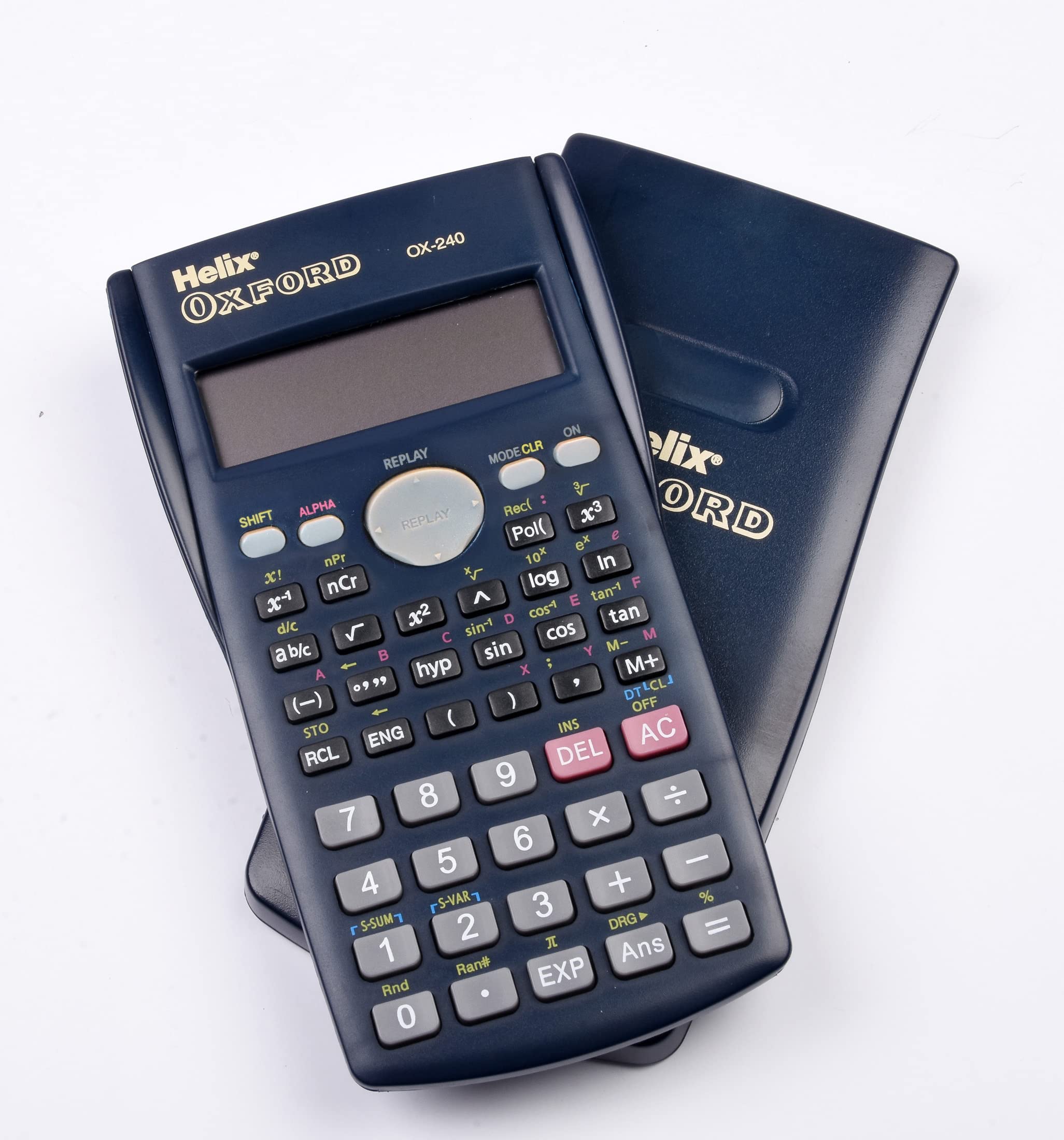 Helix RC2072 Oxford Scientific Calculator,Black,22 x 14 x 2.2 cm