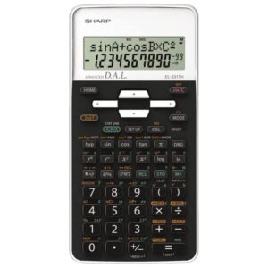 sharp sh-el531thbwh scientific calculator