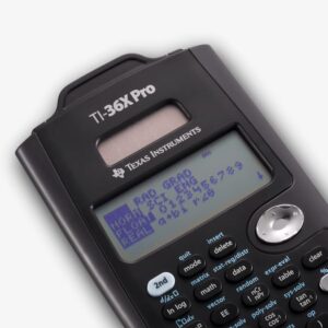 TI 36 X Pro Engineering Scientific Calculator + WYNGS Protective Case Black