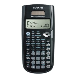 TI 36 X Pro Engineering Scientific Calculator + WYNGS Protective Case Black