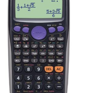 394 Functions and the Number of Functions Mathematics Natural Display Fx-375es-n Black Casio Casio Scientific Calculator