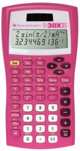 texas instruments ti-30x iis scientific calculator – pretty pink (renewed)
