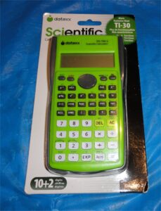 scientific calculator datexx ds-700 2-line 224-function ti-30x iis ti30