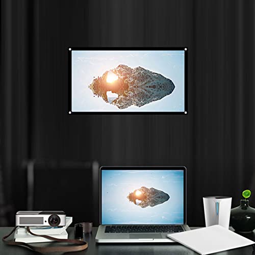 DAUZ Wrinkle Free White Projector Screen Wrinkle Free White Projector Screen, Wrinkle Free White Projector Screen Reliable High Efficiency for Factory (60inch), DAUZok5g3zbv7h-12