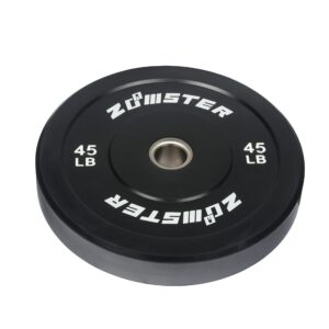 10LB 25LB 45LB Bumper Plate Olympic Weight Plate Bumper Weight Plate with Steel Insert (160LB Weight Set)