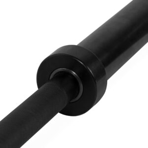 CAP Barbell 5-Foot Solid Olympic Bar, Black (2-Inch) (OBIS-60B)